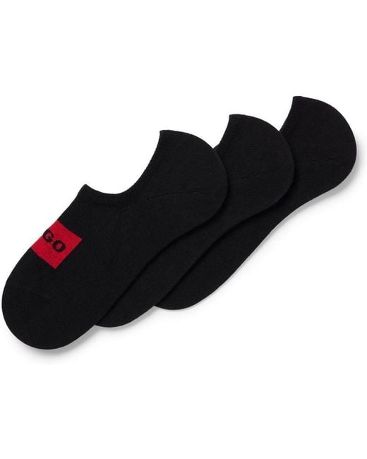 HUGO Black 3P Lc Label Cc 10251178 01 Crew Sock for men