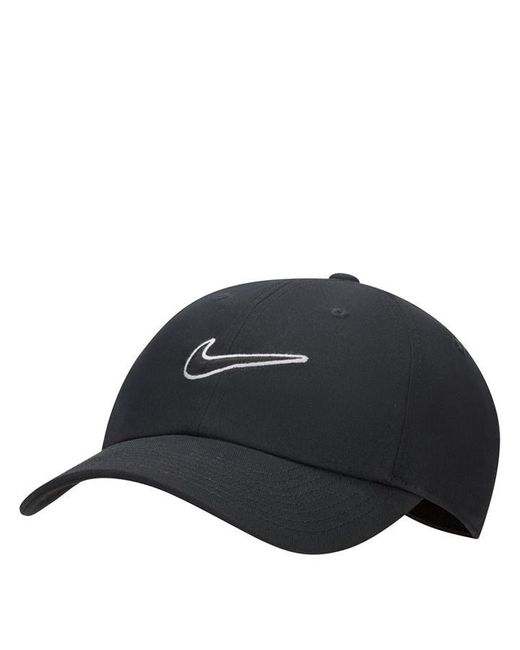 Nike Black Club Unstructured Swoosh Cap Adults for men