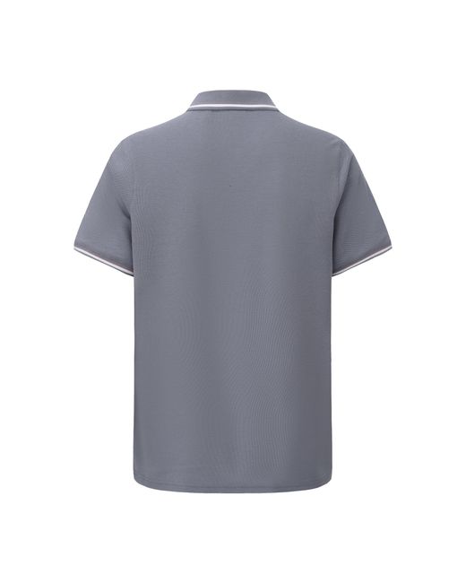 Slazenger 1881 Gray Tipped Polo Shirt for men