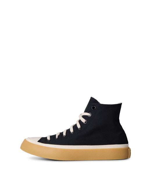 Converse Blue Rubber High Tops