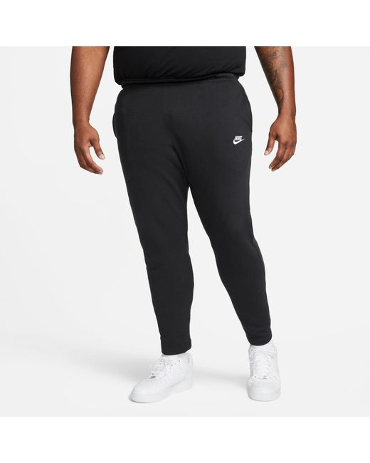 Nike Black Sportswear Club Fleece Pants for men