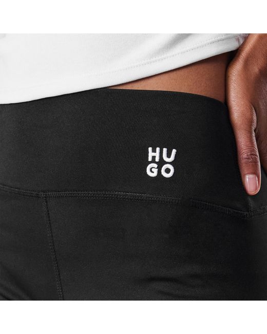 HUGO Black Noparda Leggings