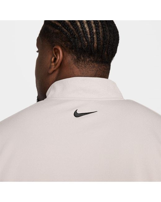 Nike Gray Tour Half Zip Golf Top for men
