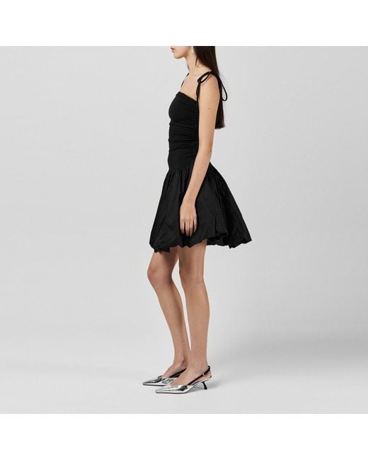 Amy Lynn Black Alexa Mini Peplum Dress