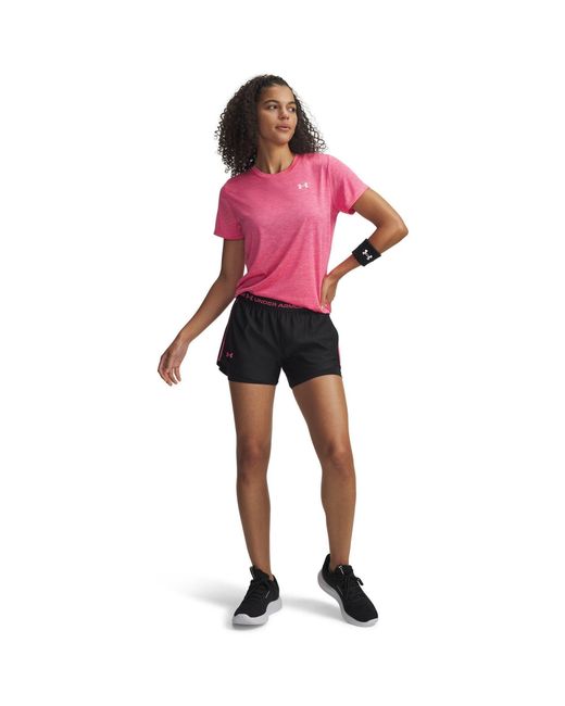 Under Armour Blue Tech Play Up 2-In-1 Shorts