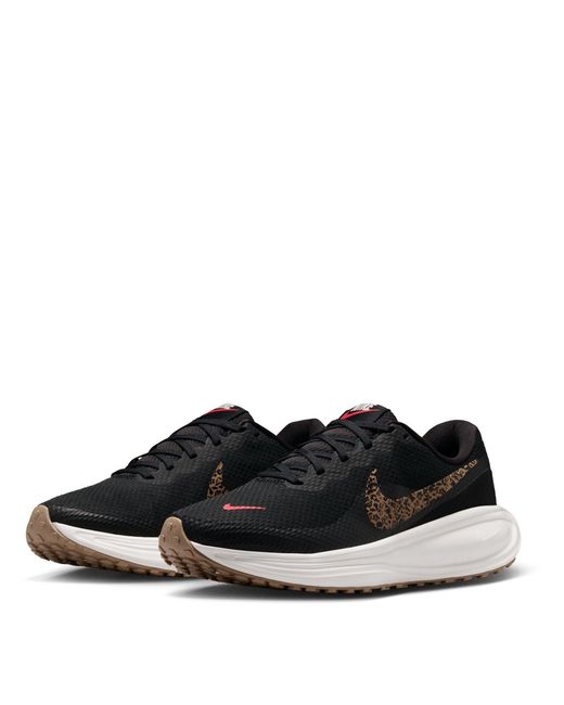 Nike Black Revolution 8 Road Running Shoes