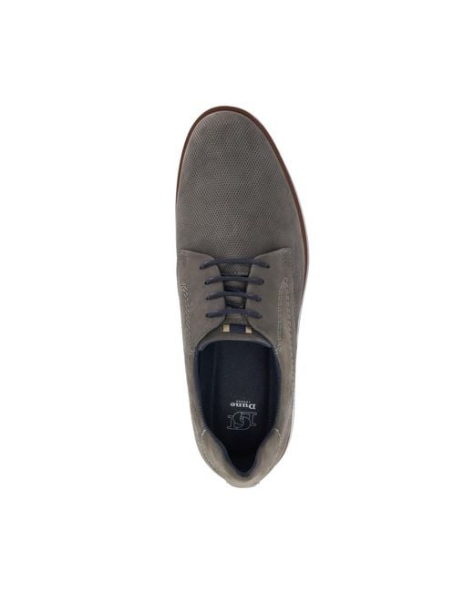 Dune Gray Beko Derby Shoes for men