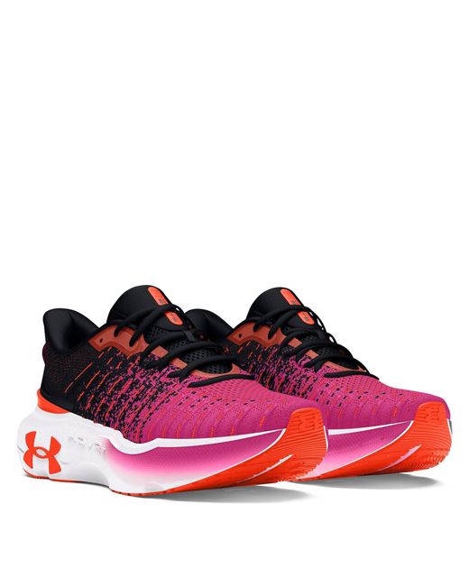 Under Armour Red Infinite Elite Running Shoes for men