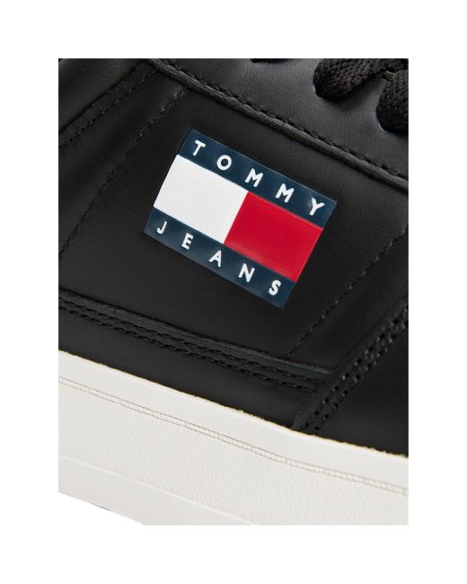 Tommy Hilfiger Black Tj Greenwich Court Trainers for men