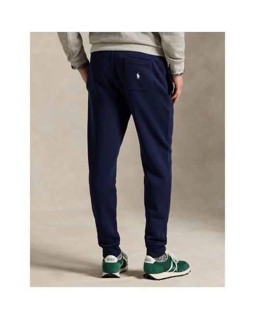 Polo Ralph Lauren Blue Fleece Tapered Joggers for men