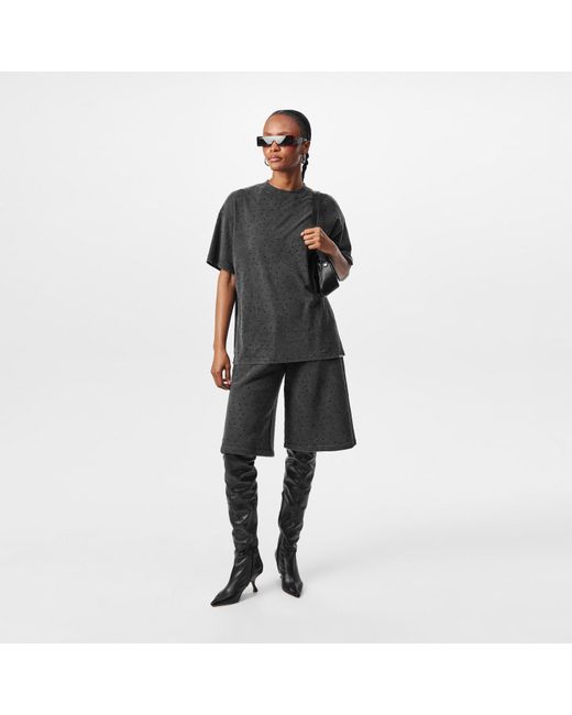 Represent Black Spark Oversized T-Shirt