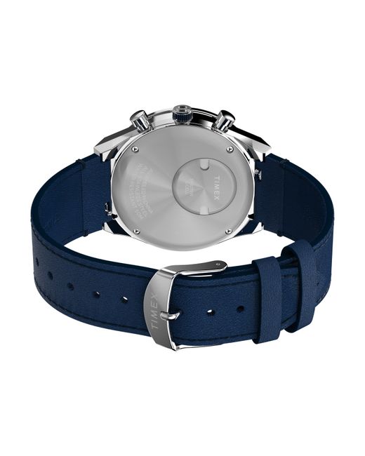 Timex Blue Water Resistant Analogue Quartz Watch for men