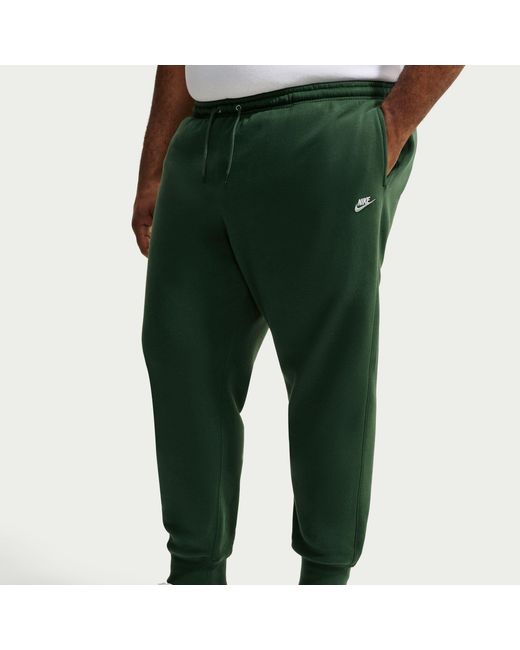 Nike Green Sportswear Club Fleece Jogging Pants for men