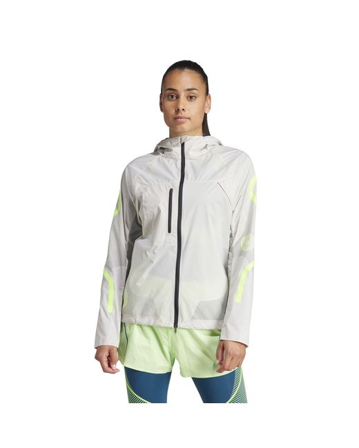 Adidas Gray Performance Running Jacket