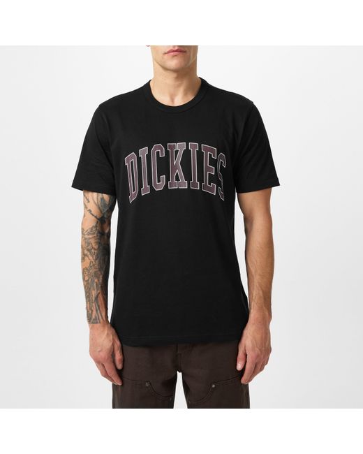 Dickies Black Aitkin Tee Sn44 for men