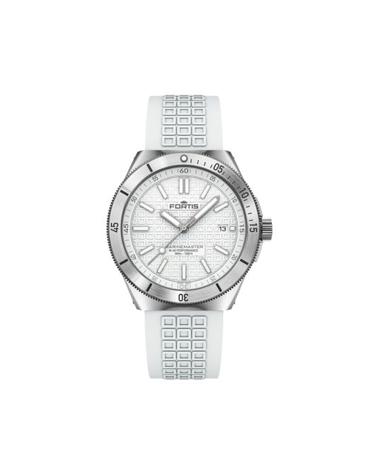 Fortis Metallic Marinemaster Automatic Stainless Steel 300M Water Resistant Auto Analogue Watch for men