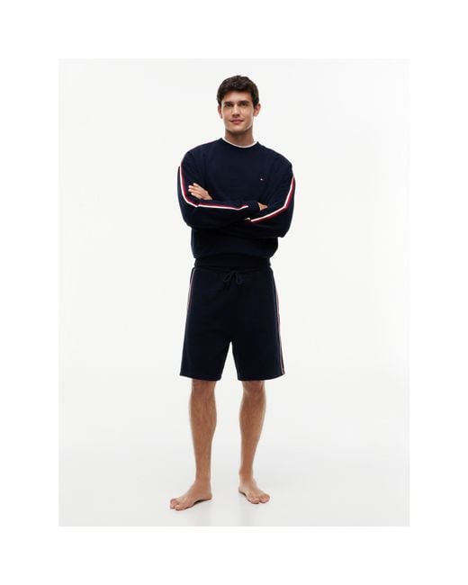 Tommy Hilfiger Blue Global Stripe Short for men