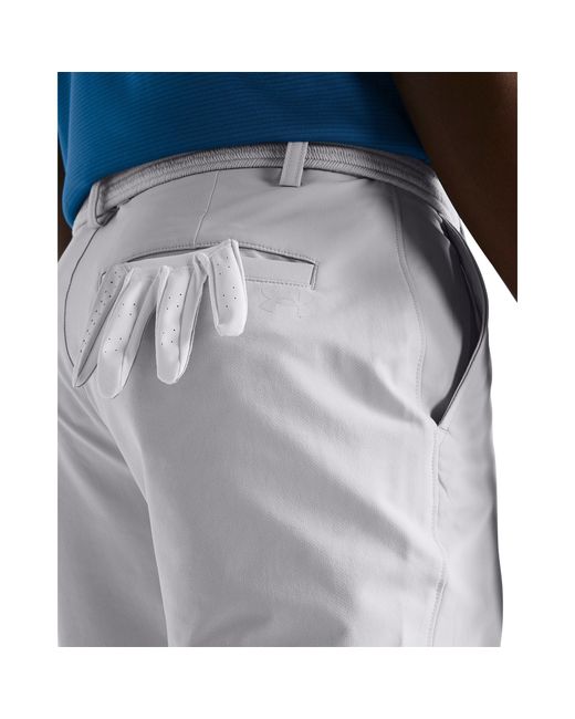 Under Armour Gray Matchplay Tapered Pants for men