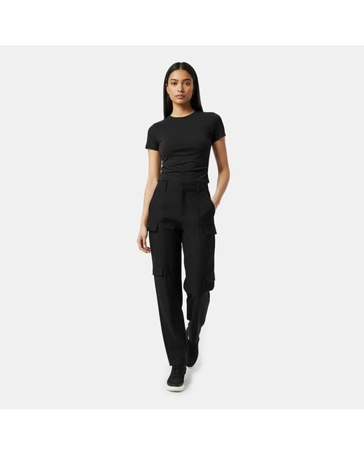 Jack Wills Black Ladies Cargo Trousers