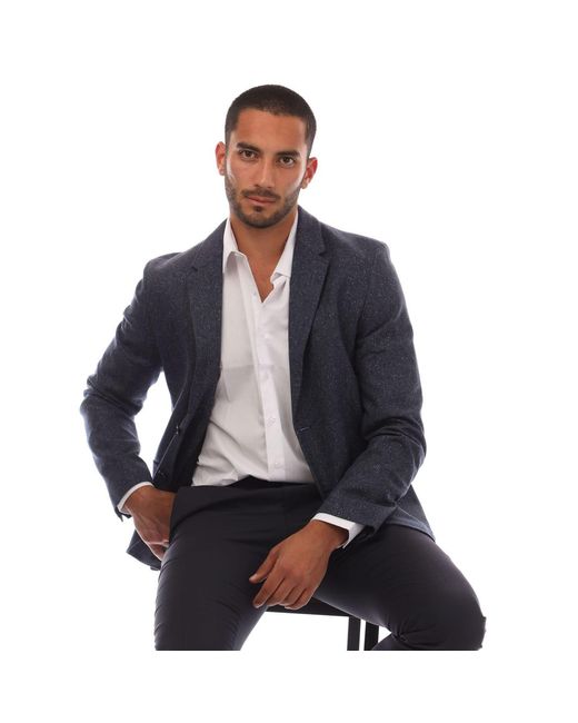 HUGO Blue Areltu Blazer Jacket for men