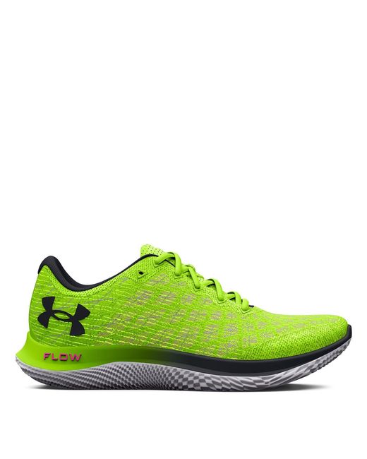 Under Armour Green Flow Velociti Wind 2 Low Top Sneakers for men