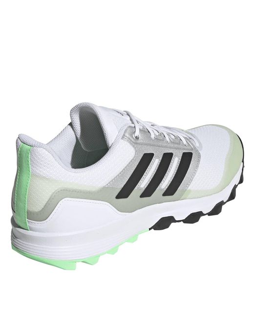 Adidas White Flexcloud 2.1 Astro Hockey Shoes