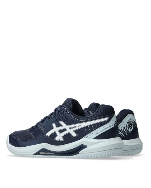 Asics Blue Gel-Dedicate 8 Tennis Shoes