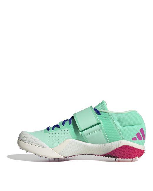 Adidas Green Adizero Javelin Shoes for men