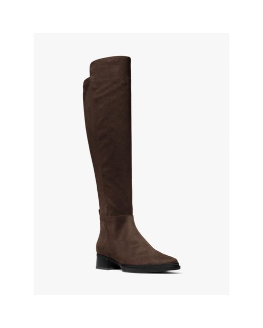 MICHAEL Michael Kors Brown Bromley Flat Boots