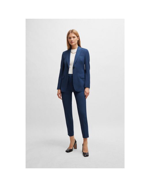 Boss Blue Jacket Suit Jacket