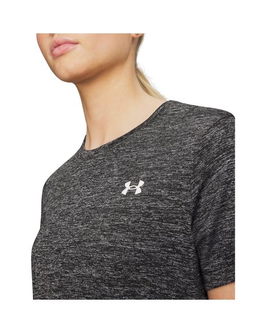 Under Armour Gray Tech Twist Short Sleeve