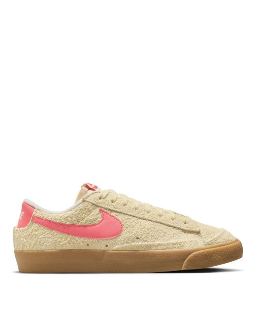 Nike Pink Blazer Low Trainers