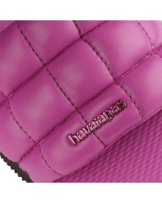 Havaianas Purple Flip Flops