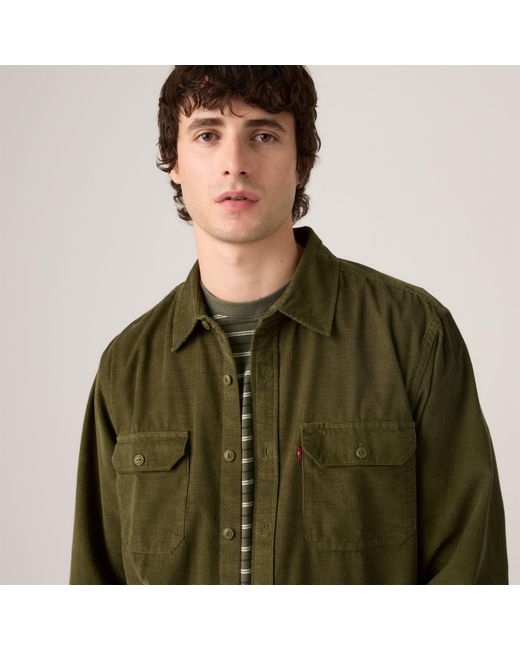 Levi's Green Jackson Cord Sn64 for men
