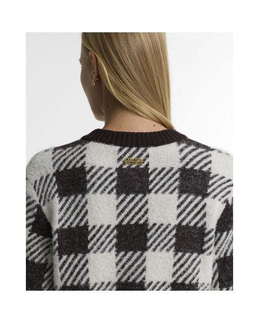 Barbour Gray B.Int Halina Knt Car Ld64
