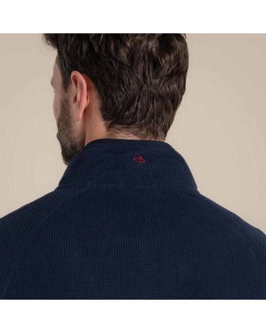 Craghoppers Blue Nosilife Bromsgrove Quick-Drying Golf Jacket for men
