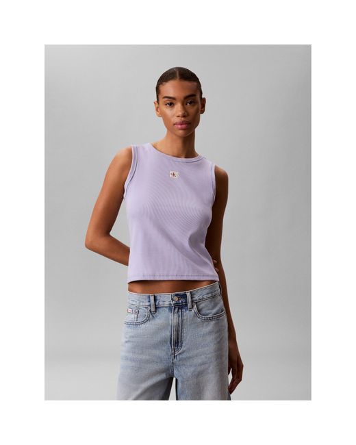 Calvin Klein Purple Tank Vest