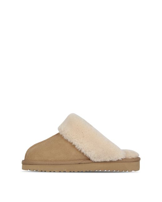 Jack Wills Natural Mule Slippers