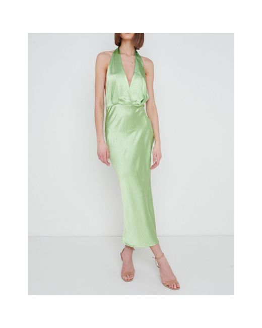 Pretty Lavish Green Slinky Dress