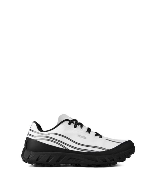 Norda Black Lightweight Road Running Shoes for men