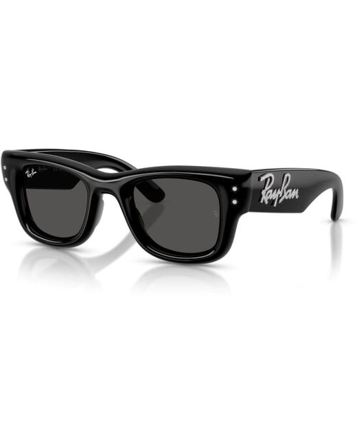 Ray-Ban Black Puffer Wayfarer Sunglasses