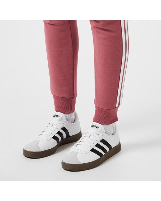 Adidas White Vl Court Base Shoes