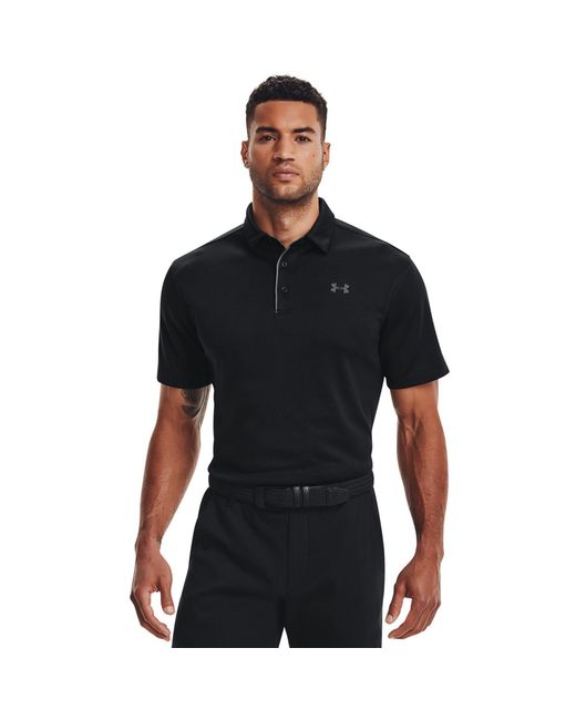 Under Armour Blue Tech Polo Shirt /Graphite) for men