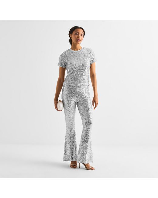 Never Fully Dressed White Regular Fit T-Shirt