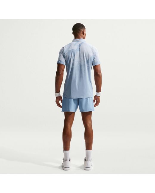 Nike Blue Performance Tennis Shorts for men