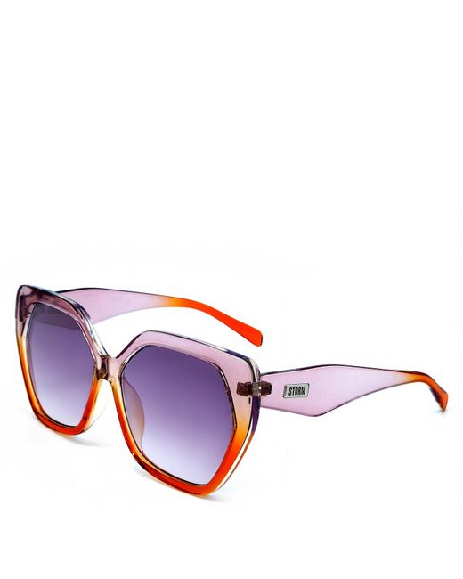 Storm Multicolor Hexagon Sunglasses