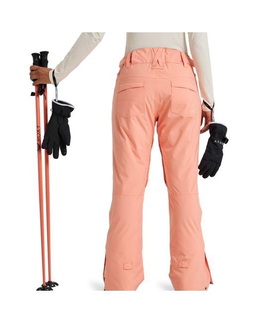 Roxy Pink Backyard Snow Ski Trousers