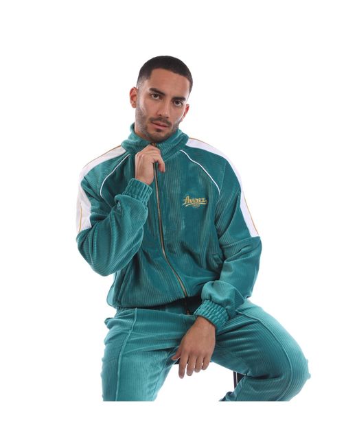 Avirex Green Kingsb Tracksuit Top for men