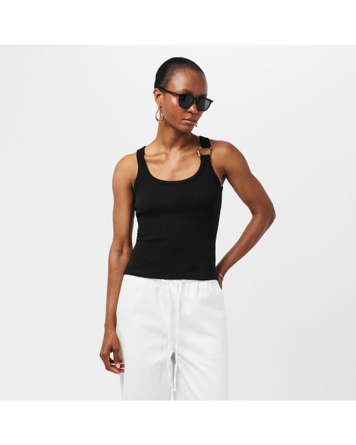 EDITED Black Charlotte Top