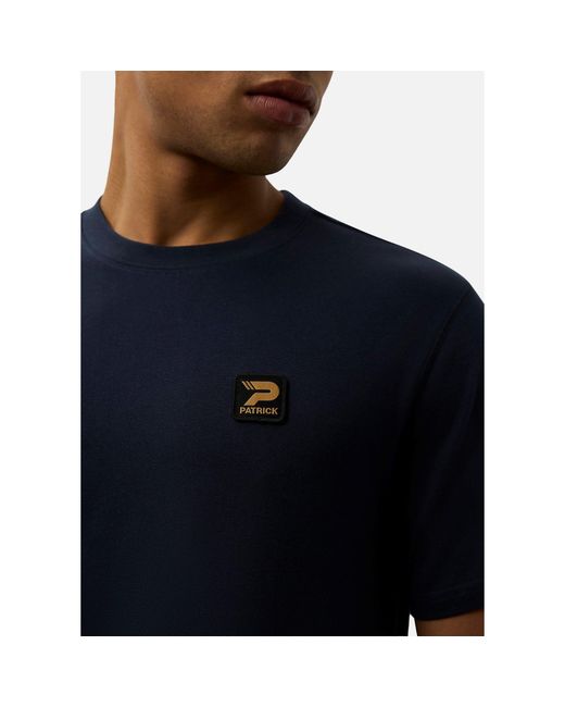 Patrick Blue Campbell Regular Fit T-Shirt for men